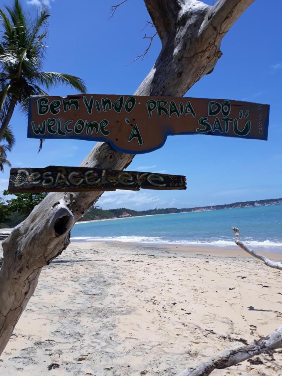 Pousada Jeito Bom De Viver Caraiva Bagian luar foto